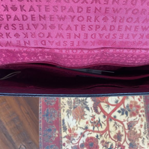 Kate Spade Burgundy Crossbody - Picture 3 of 5